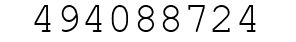 Number 494088724.