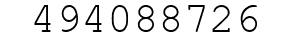 Number 494088726.