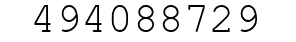 Number 494088729.