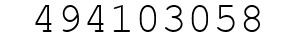 Number 494103058.