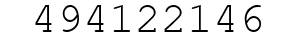 Number 494122146.