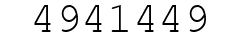 Number 4941449.