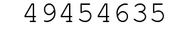 Number 49454635.