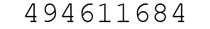 Number 494611684.