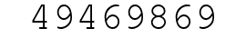 Number 49469869.
