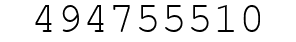 Number 494755510.