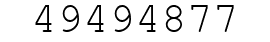 Number 49494877.