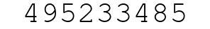 Number 495233485.