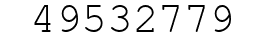Number 49532779.