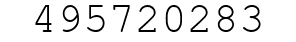 Number 495720283.