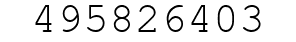 Number 495826403.
