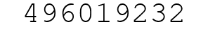 Number 496019232.