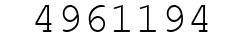 Number 4961194.