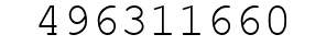 Number 496311660.