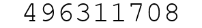 Number 496311708.