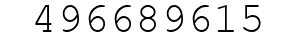 Number 496689615.