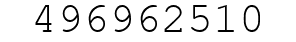 Number 496962510.