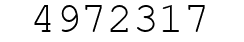Number 4972317.