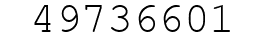 Number 49736601.