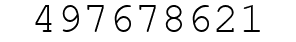Number 497678621.