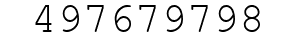 Number 497679798.