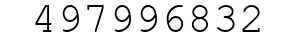 Number 497996832.