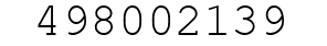Number 498002139.