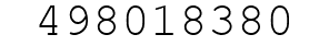 Number 498018380.