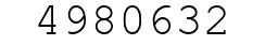 Number 4980632.