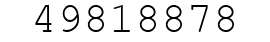 Number 49818878.