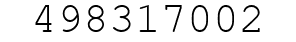 Number 498317002.