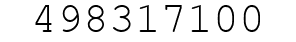 Number 498317100.