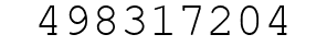 Number 498317204.