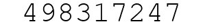 Number 498317247.