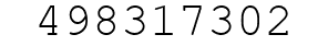 Number 498317302.
