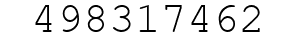 Number 498317462.
