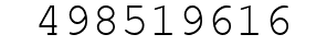 Number 498519616.