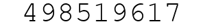 Number 498519617.