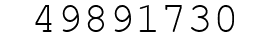 Number 49891730.