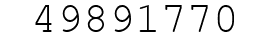 Number 49891770.