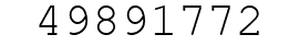 Number 49891772.
