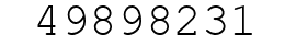 Number 49898231.