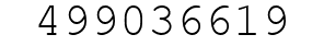 Number 499036619.