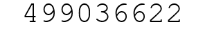 Number 499036622.