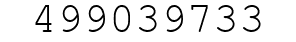 Number 499039733.