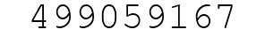 Number 499059167.