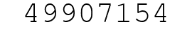 Number 49907154.