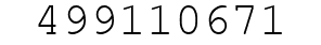 Number 499110671.