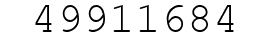 Number 49911684.
