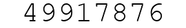 Number 49917876.